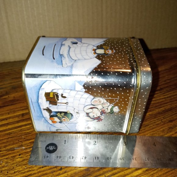 CANDLE Winter scene NEW 3.25" - Picture 6 of 10